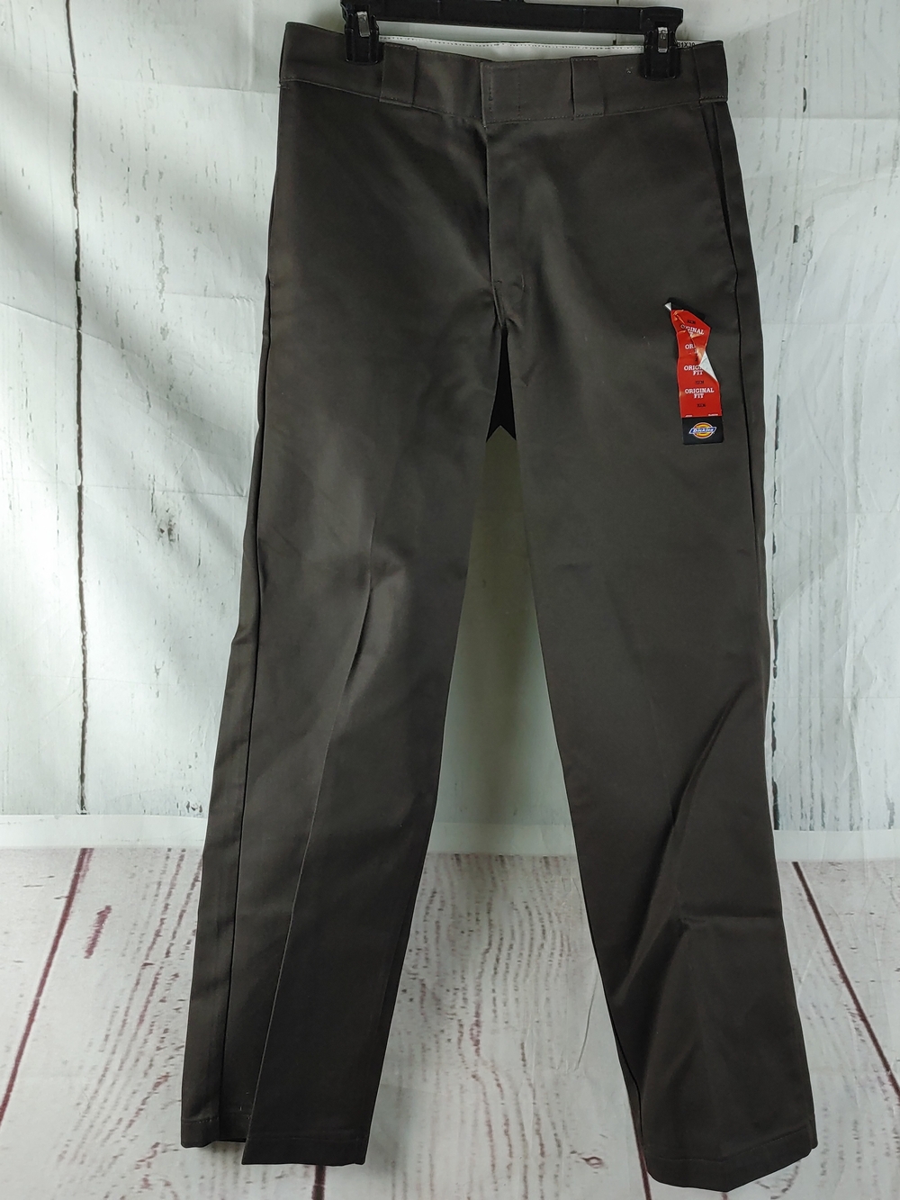 Dickies 874 Original Fit Work Pants Men 31x30 Dark Brown Flex Workwear NWT